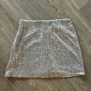 ABERCROMBIE SEQUIN MINI SKORT